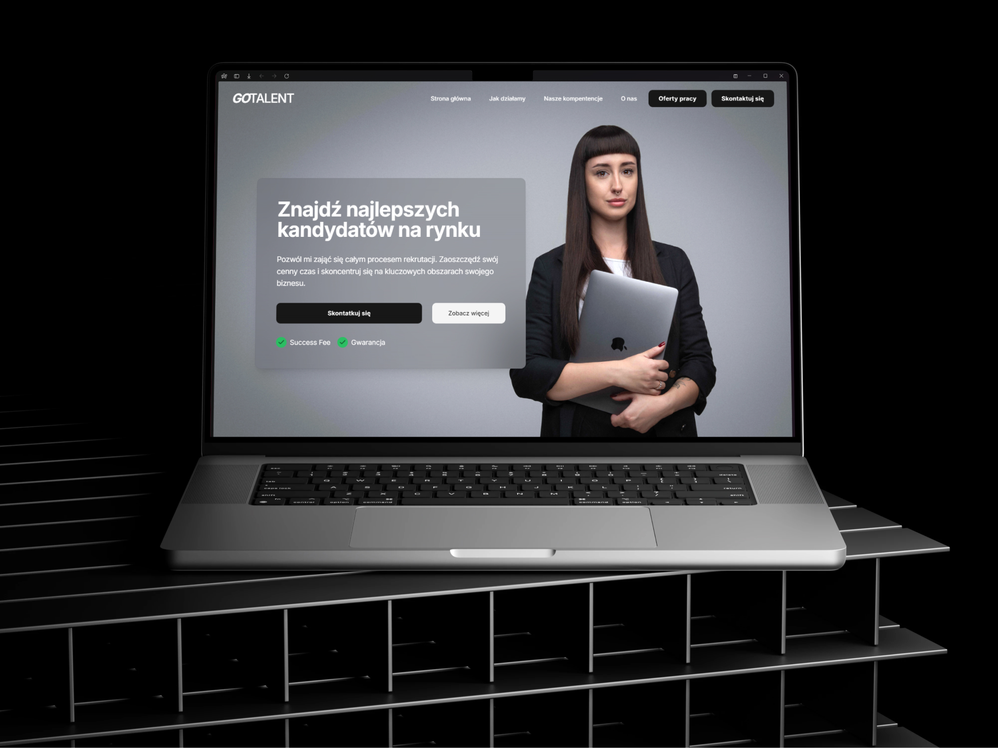 GoTalent - strona desktopowa GoTalent - strona desktop